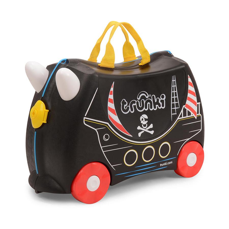 Trunki Pedro The Pirate Ship Kids Suitcase Black Black
