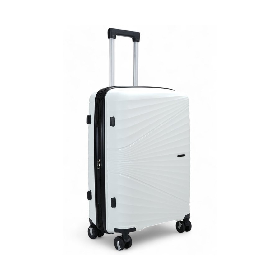 Nomad Aspire 55cm & 65cm Hardside Luggage Set White White