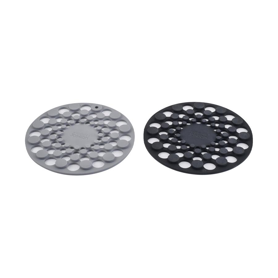 Joseph Joseph Spot-On Silicone Trivets (Set of 2) Grey Grey