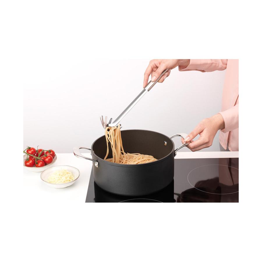 Brabantia Profile Spaghetti Spoon - Cook & Serve Stainless Steel Stainless Steel