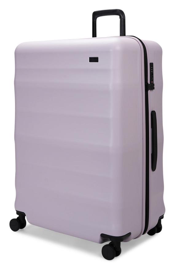 Explorer Luna-Air 74cm Hardside Checked Suitcase Lilac