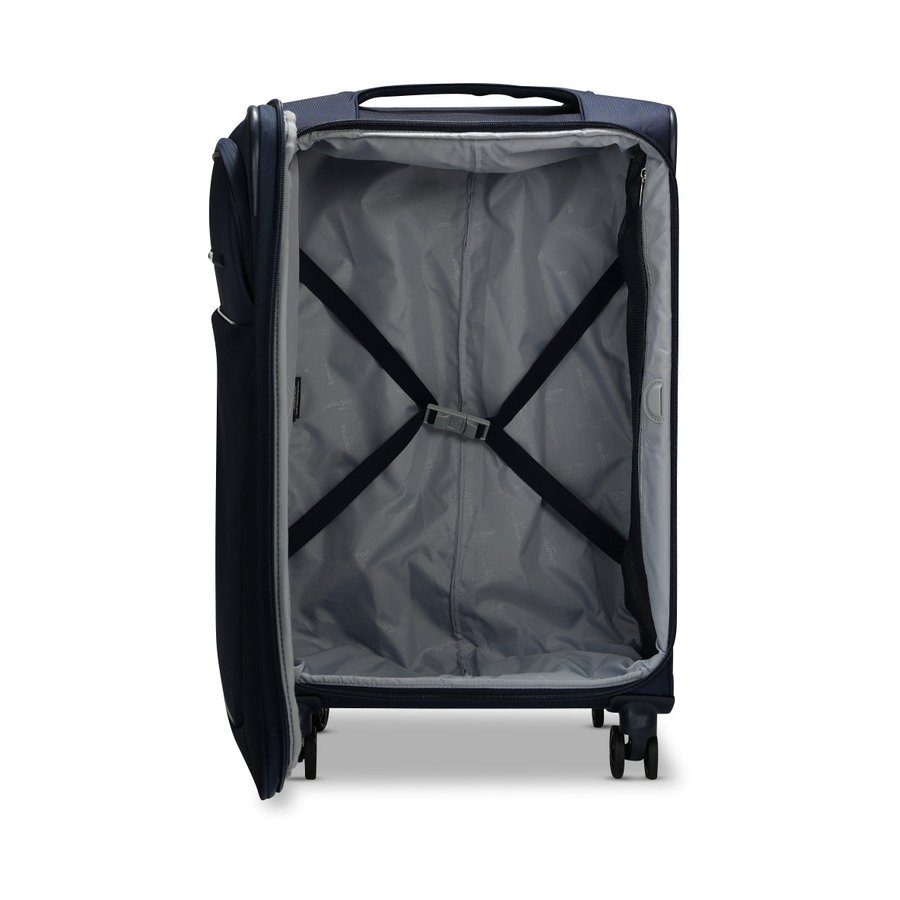 Samsonite B-Lite 5 71cm Softside Checked Suitcase Navy Navy
