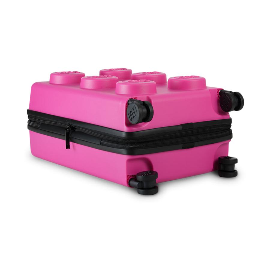 Lego Classic 56cm Carry-On Hardside Suitcase Pink Pink