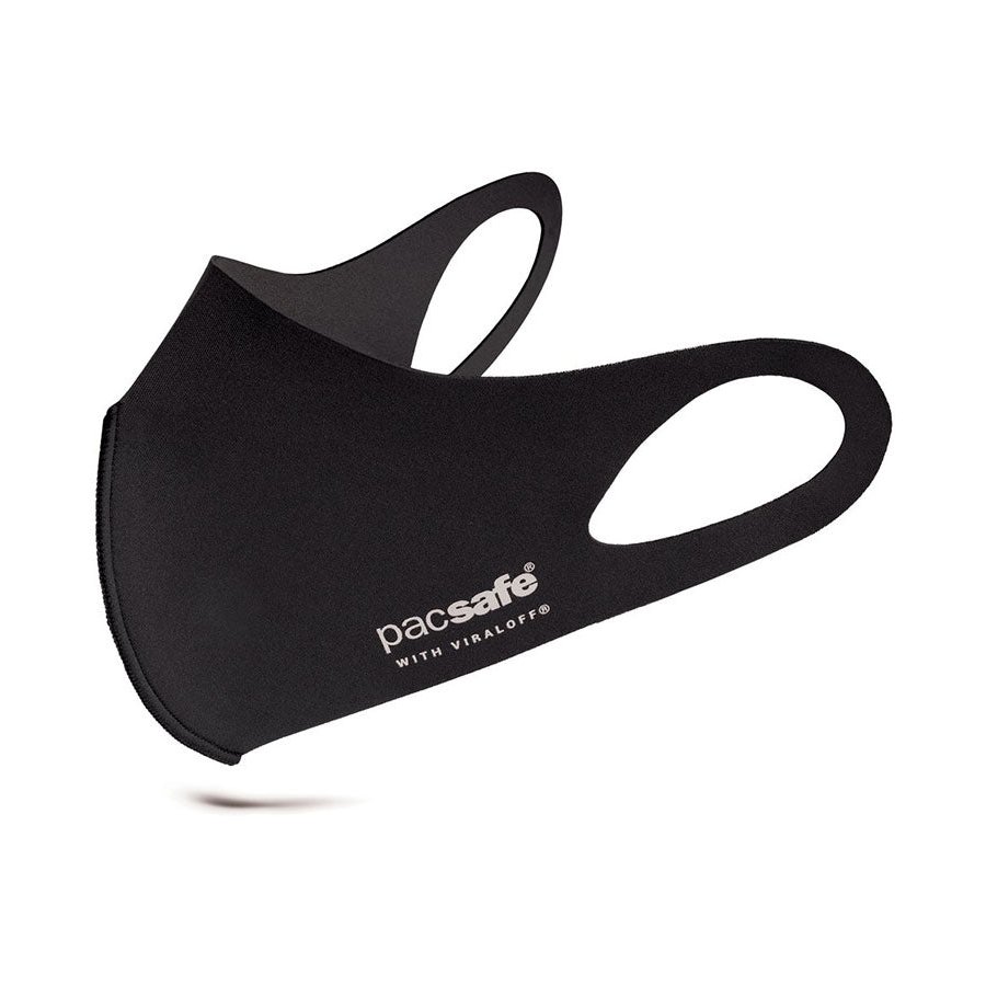 Pacsafe Protective & Reusable ViralOff Face Mask Black Large