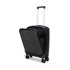 Caselite Venture 57cm Top Open Hardside Carry-On Suitcase Black