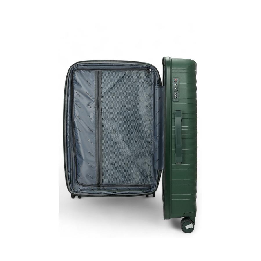 Nomad Discover 75cm Hardside Checked Suitcase Forest Green Forest Green
