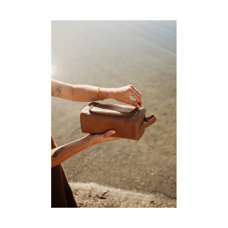 Duffle&Co Ralph Wash Bag Tan Tan