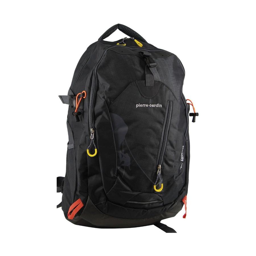 Pierre Cardin Zeke Nylon Travel & Sport Medium Backpack Grey Grey