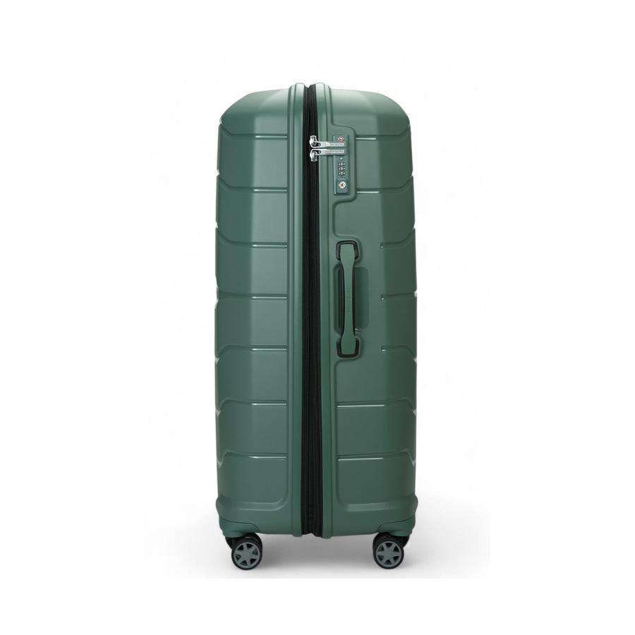 Samsonite Oc2lite 81cm Hardside Checked Suitcase Slate Green Slate Green