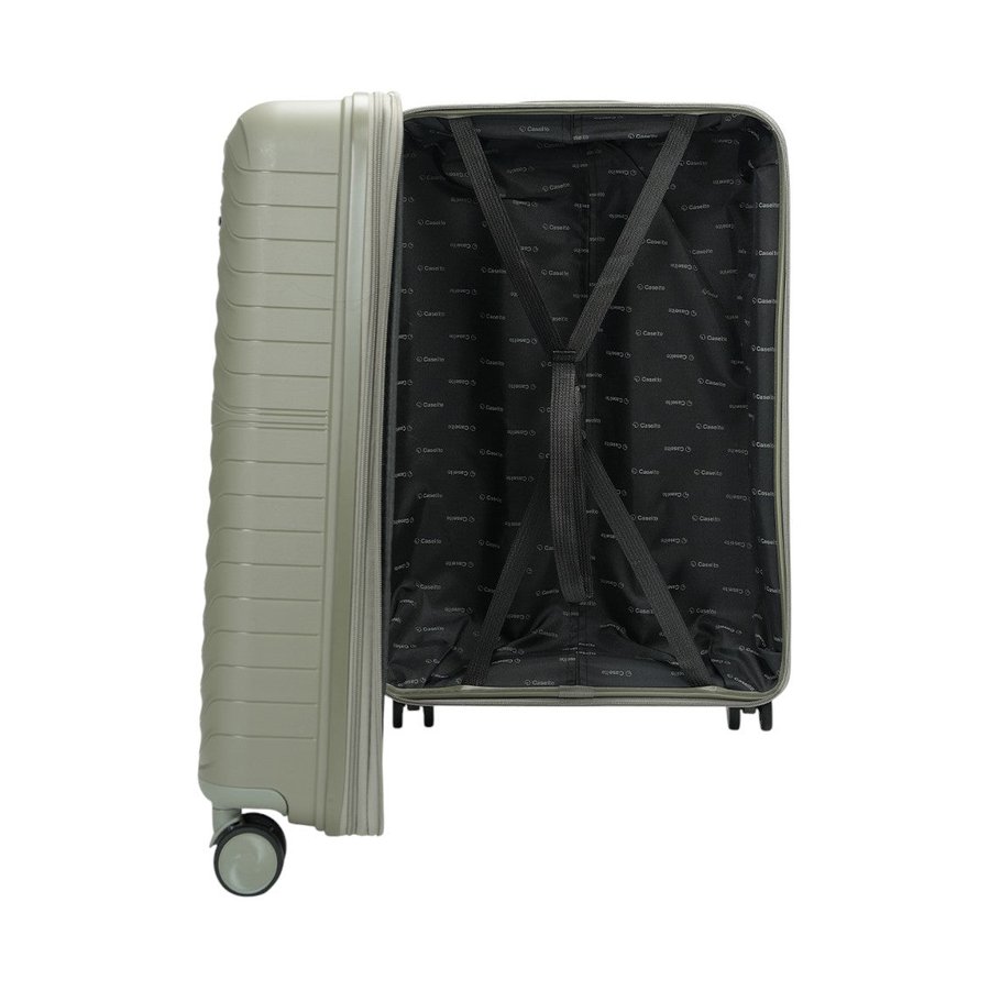 Caselite Summit 65cm Hardside Checked Suitcase Moss Moss