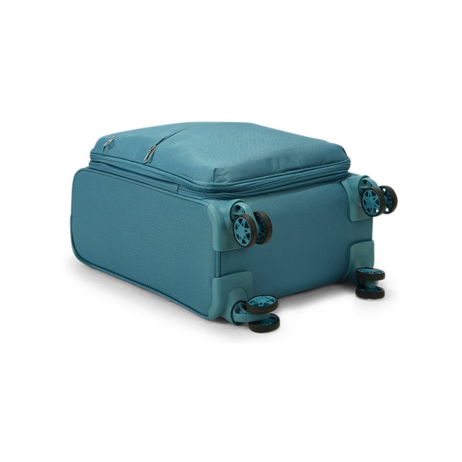 Caselite Ultra 55cm Softside Carry-On Suitcase & Laptop Bag Set Teal Teal