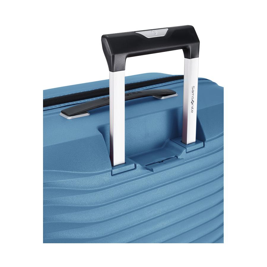 Samsonite Upscape 75cm Hardside Checked Suitcase Ocean Blue Ocean Blue