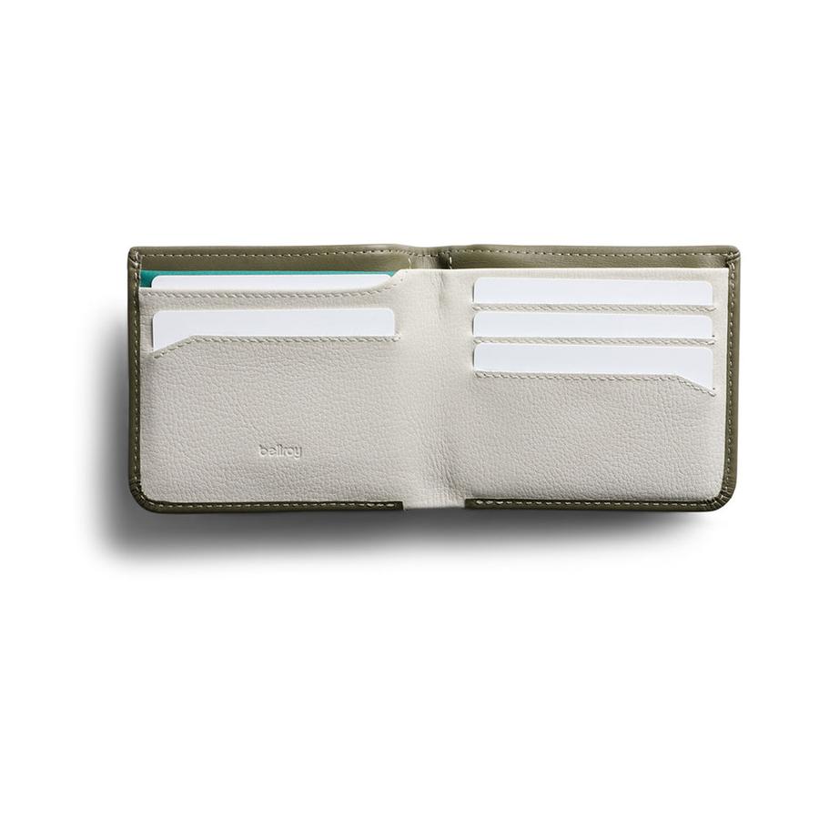 Bellroy RFID Hide & Seek HI Leather Wallet Willow Willow