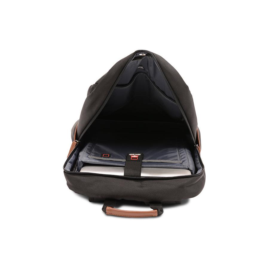 Pierre Cardin Classic 15" Laptop Backpack Black Black