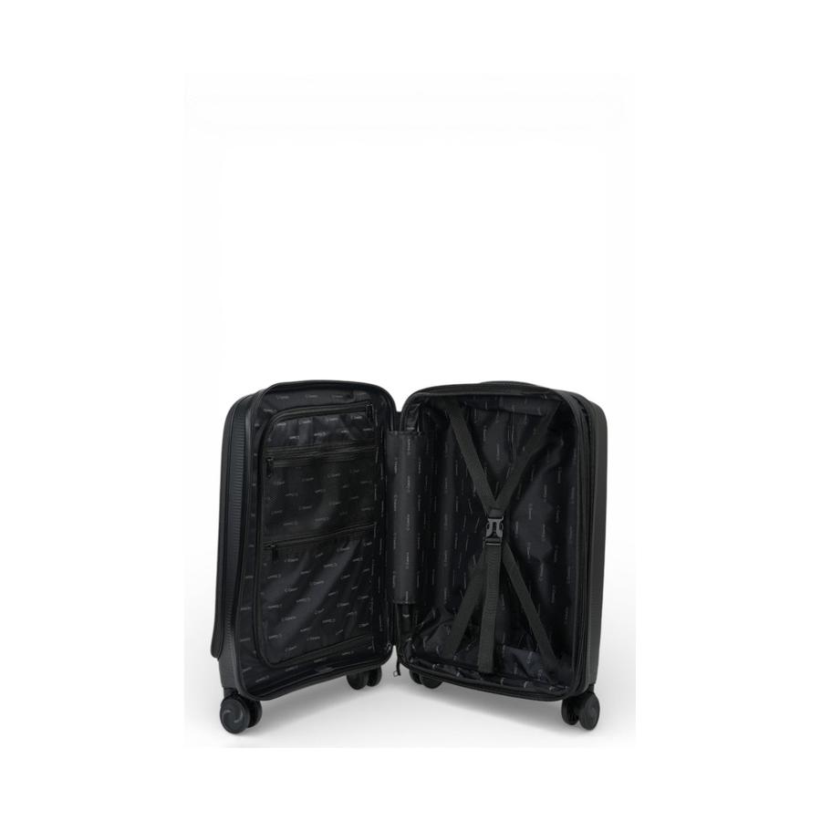 Caselite Venture 57cm & 76cm Top Open Hardside Luggage Set Black Black