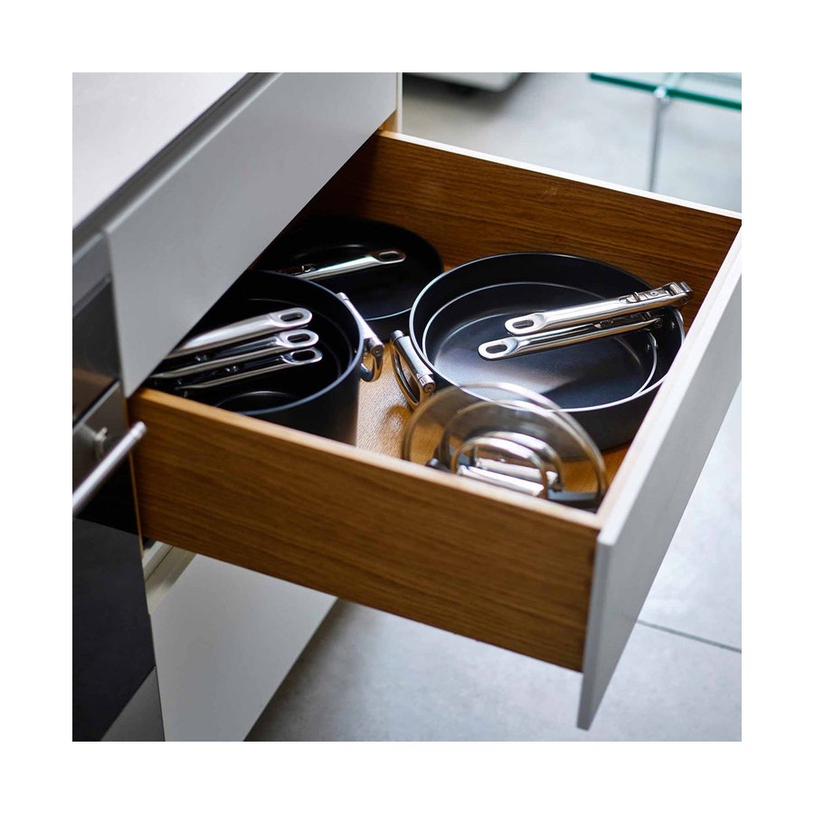 Joseph Joseph Space 2 Piece Non-Stick Frying Pan Set Midnight Blue Midnight Blue