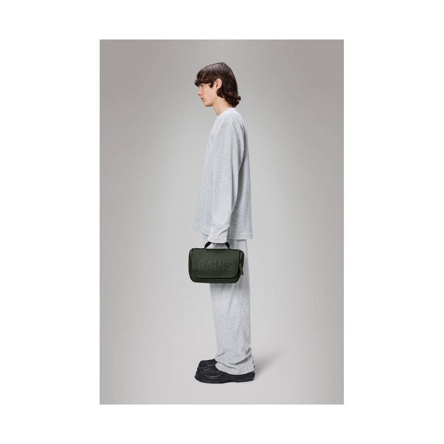 Rains Texel Wash Bag Green Green