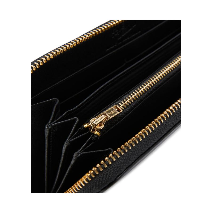 RM Williams Singleton Zip Wallet Black Black