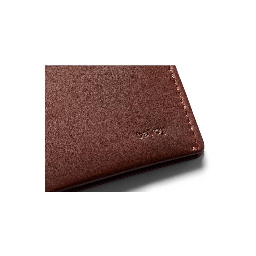 Bellroy RFID Note Sleeve Leather Wallet Cocoa Cocoa