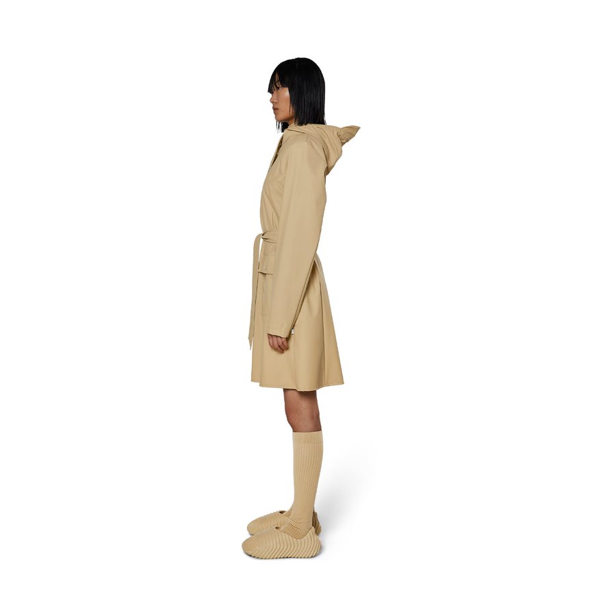 Rains Curve Jacket Sand Default Title