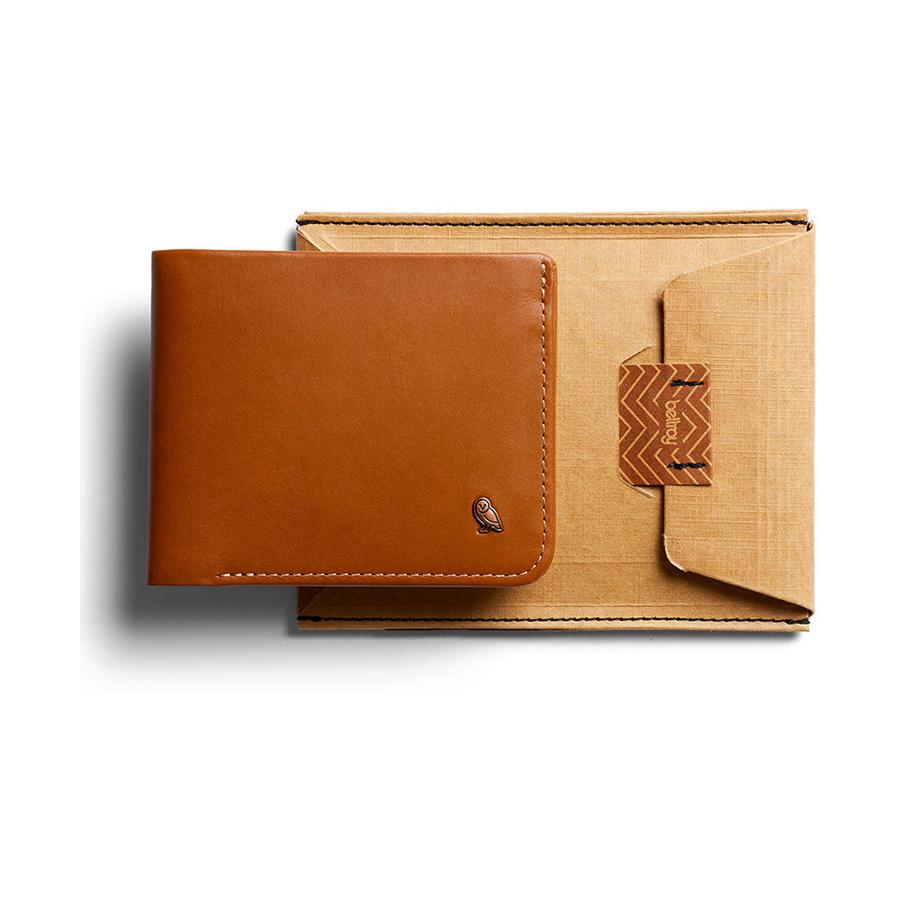Bellroy RFID Hide & Seek HI Leather Wallet Caramel Caramel