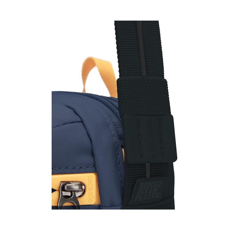 Pacsafe GO Anti-Theft Recycled Festival Crossbody Bag Coastal Blue Coastal Blue