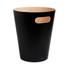 Umbra Woodrow Trash Can (7.5L) Black/Natural