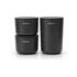 Brabantia ReNew Storage Pots (Set of 3) Dark Grey