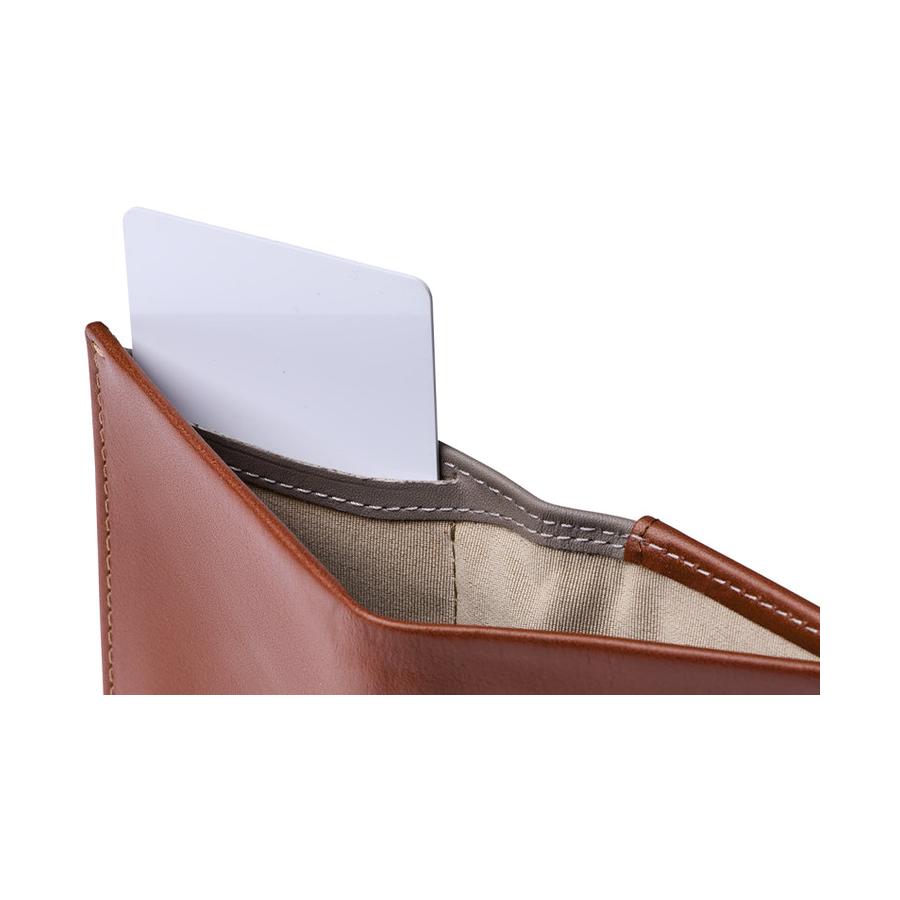 Bellroy RFID Note Sleeve Leather Wallet Sienna Sienna