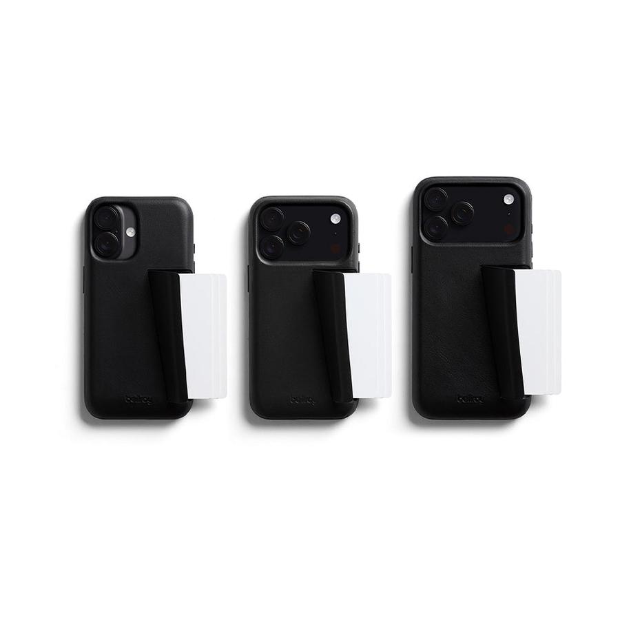 Bellroy iPhone 17 Pro Phone Case - 3 Card Black Black