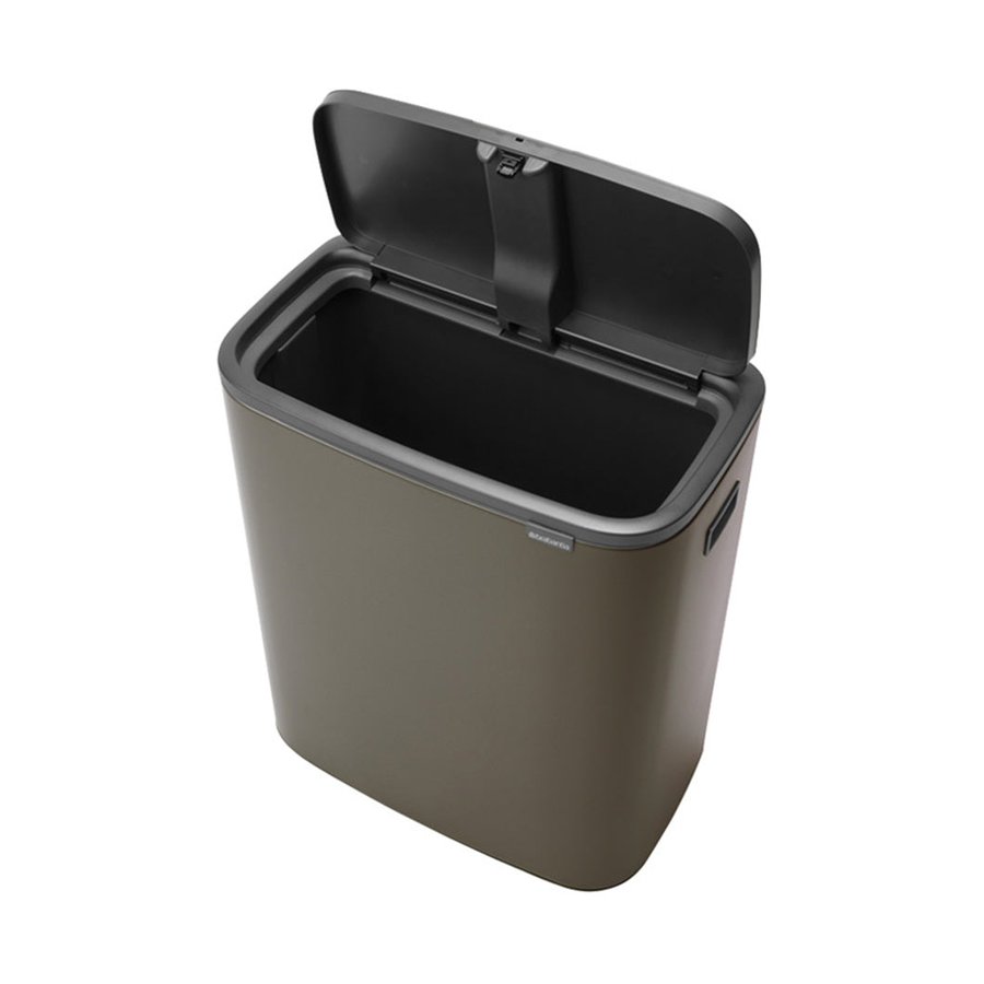 Brabantia Bo Touch Bin (60L) Platinum Platinum