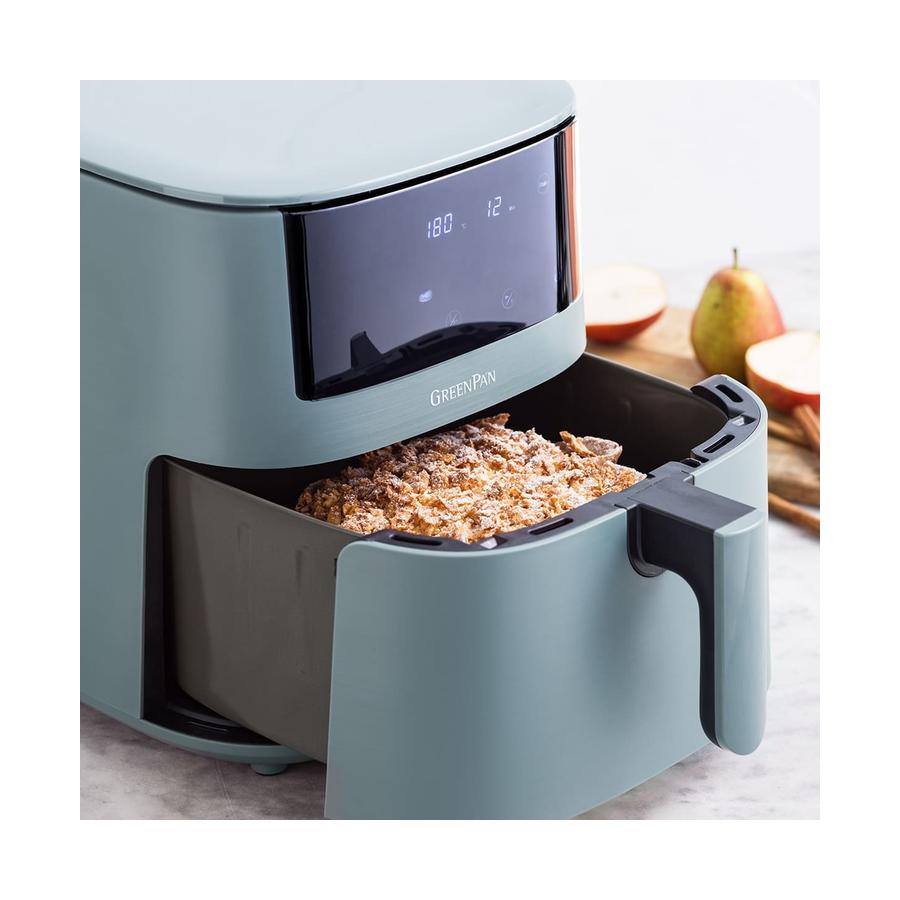 GreenPan Bistro Air Fryer 7.2L Smokey Blue Smokey Blue
