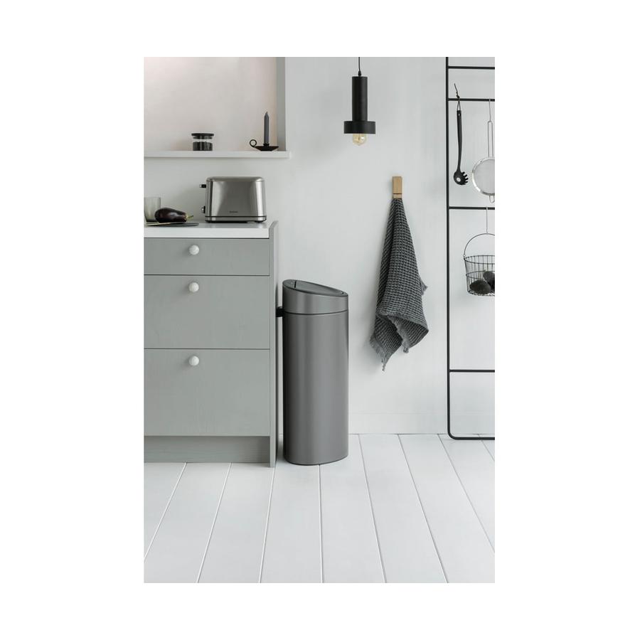 Brabantia Touch Bin (40L) Platinum Platinum