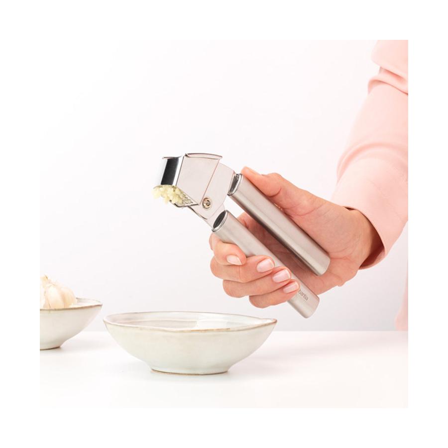 Brabantia Profile Garlic Press - Nice & Handy Stainless Steel Stainless Steel