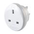 Go Travel UK to AUS & China Travel Adapter White