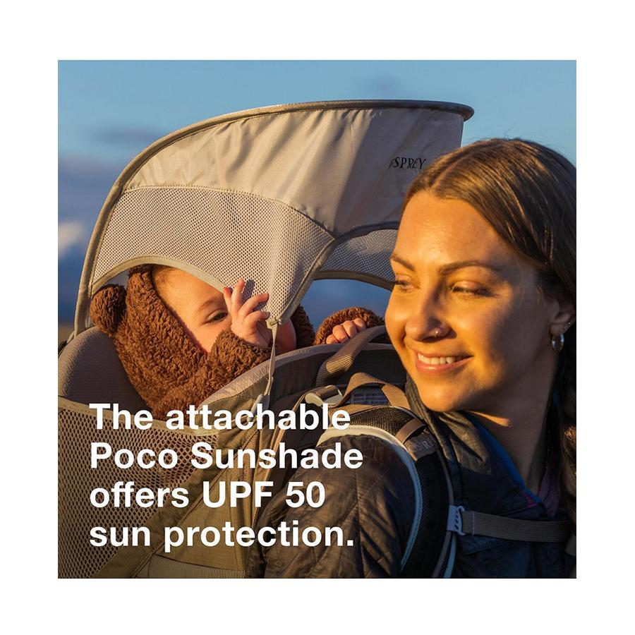 Osprey Poco LT/SLT Sunshade Silver Silver