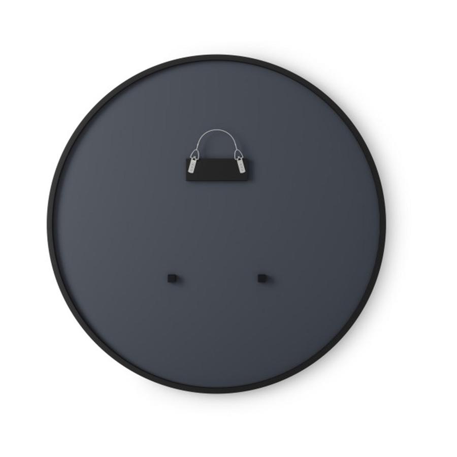 Umbra Hub Circular Wall Mirror (94cm) Black Black