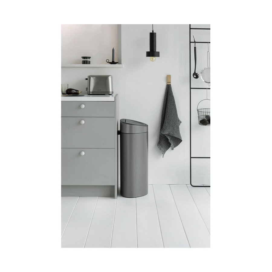 Brabantia Touch Bin (40L) Platinum Platinum