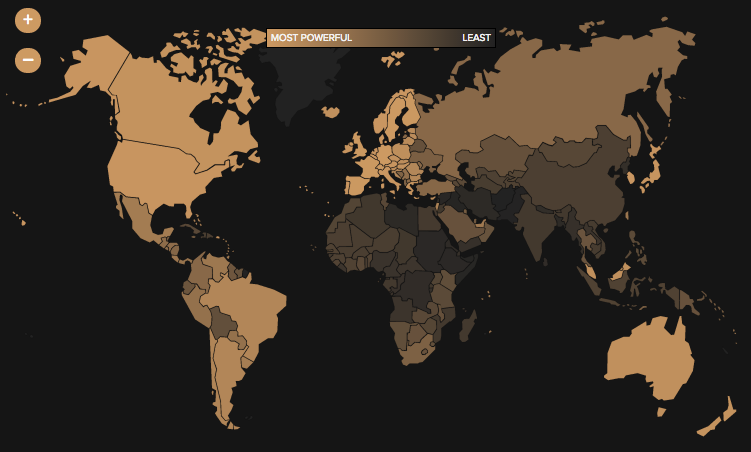 world map