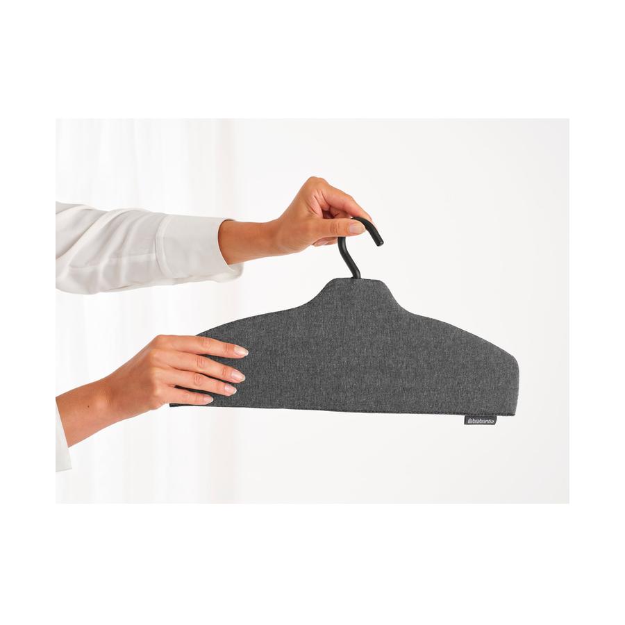 Brabantia Steam Clothes Hanger Pepper Black Pepper Black