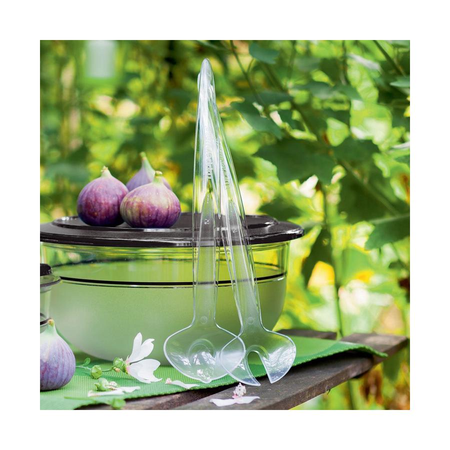 Tupperware Eleganzia Salad Tongs Natural Natural
