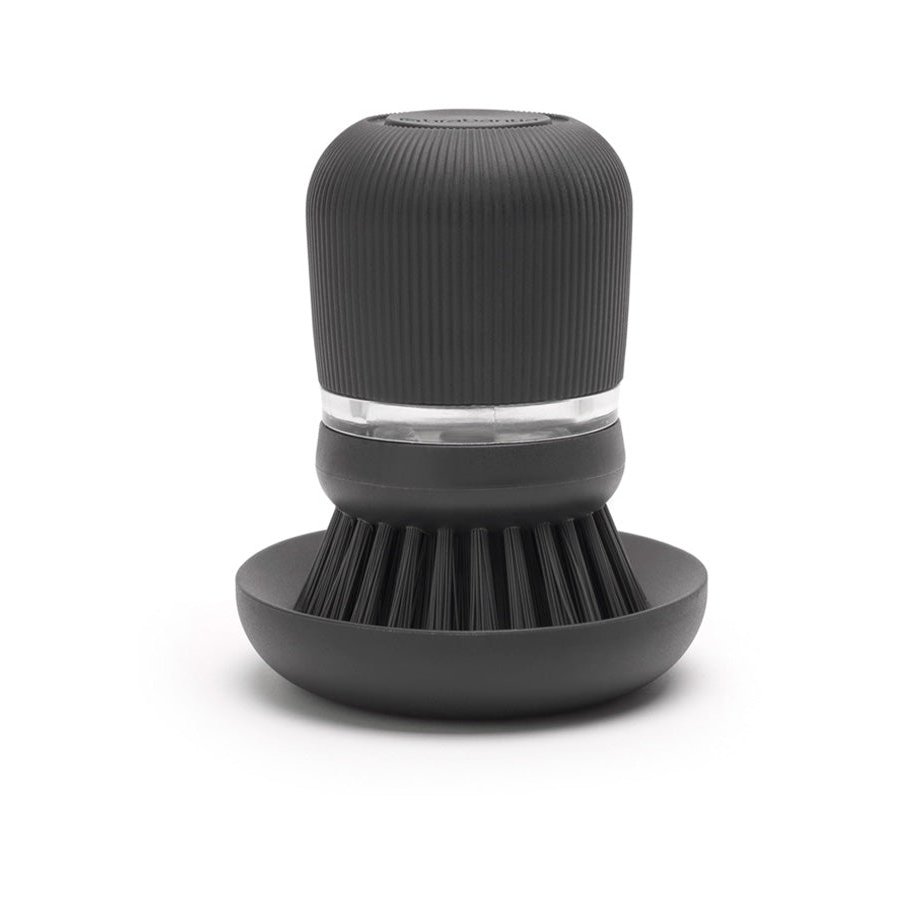Brabantia Soap Dispensing Dish Brush Dark Grey Dark Grey