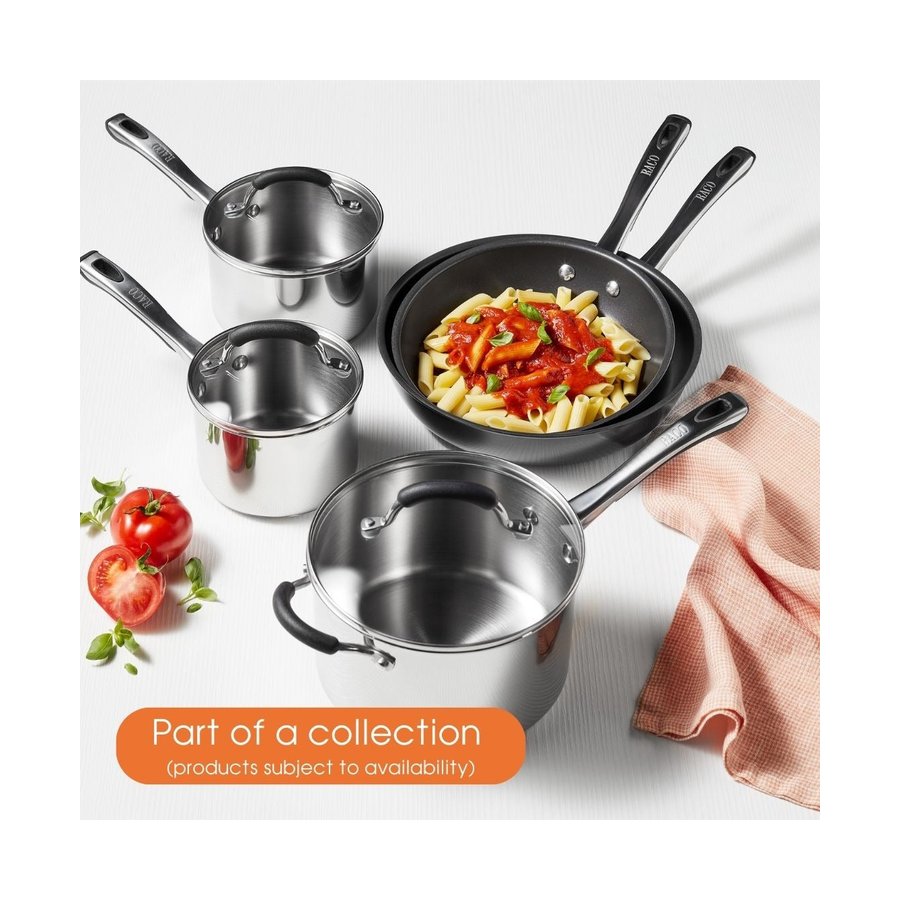 Raco Contemporary Nonstick Induction 32cm Stirfry Pan Black Black