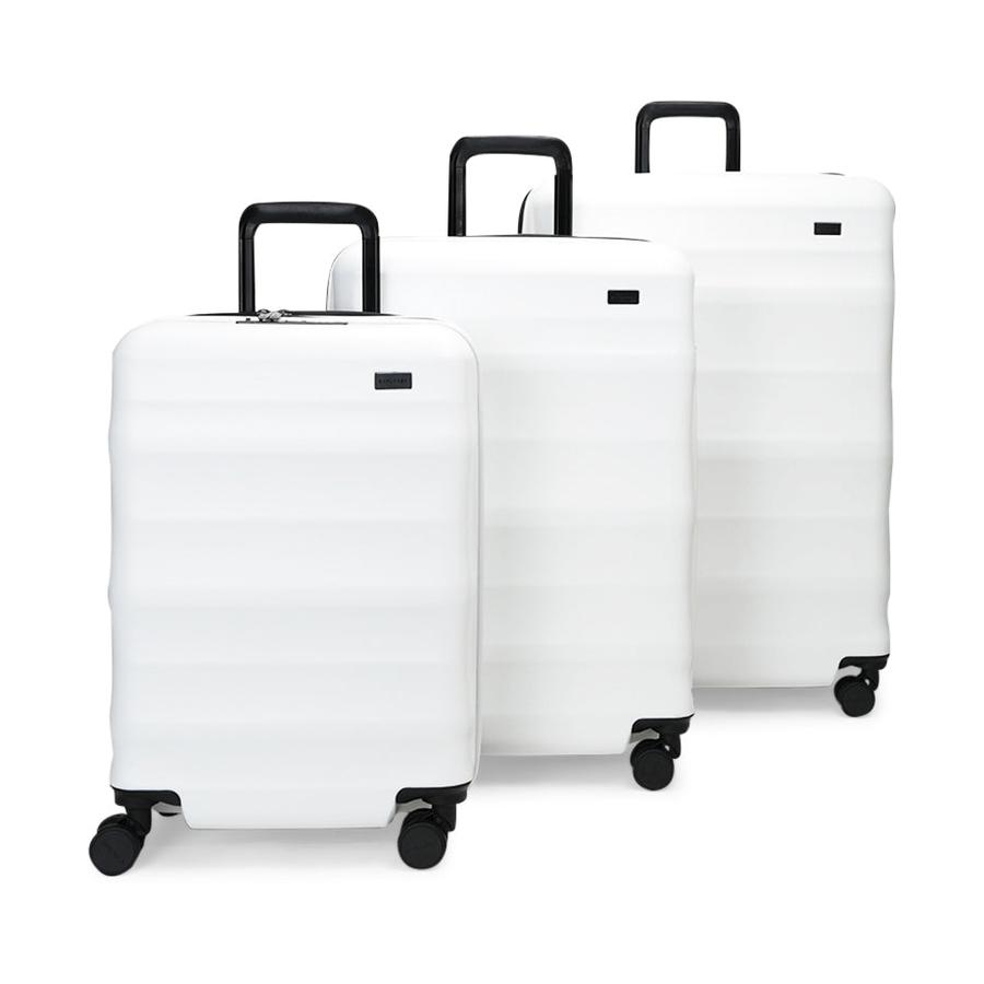 Explorer Luna-Air 55cm, 63cm & 74cm Hardside Luggage Set White White