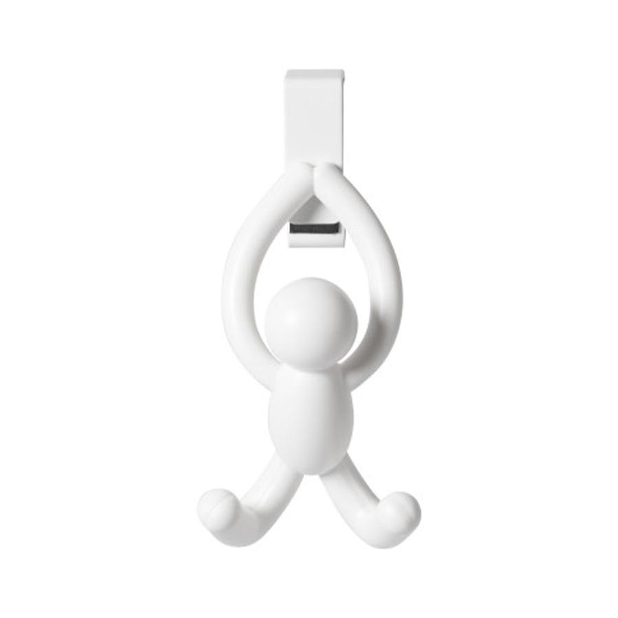 Umbra Buddy Over the Cabinet Hooks (Set of 2) White White