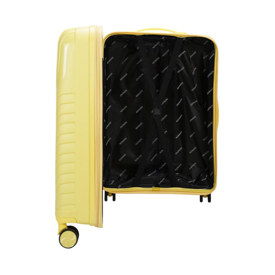 Nomad Journey 56cm & 66cm Hardside Luggage Set Yellow Yellow