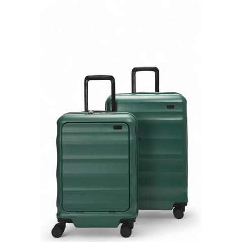 Luna-Air Front Access Carry-On & Medium Set Forest Green