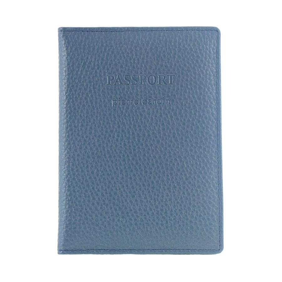 Pierre Cardin Orla Leather Passport Wallet Cover Pearl Pearl