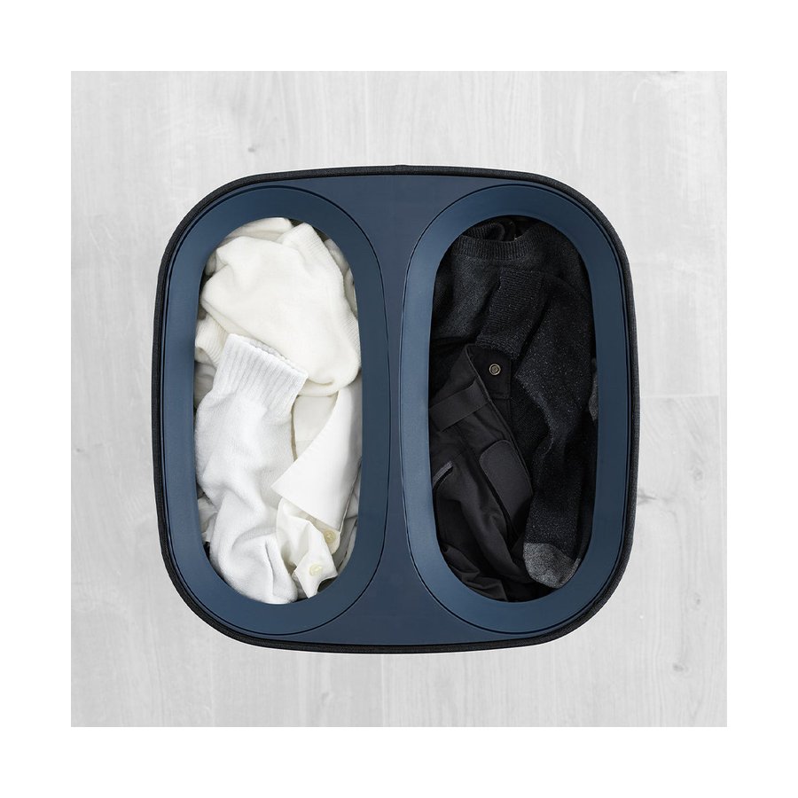 Joseph Joseph Tota 60L Laundry Separation Basket Carbon Black Carbon Black