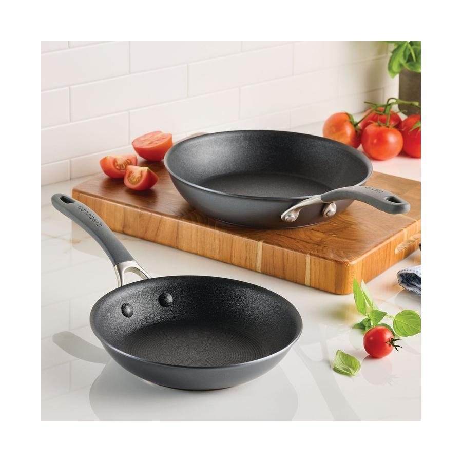 Circulon ScratchDefense A1 Skillet Twin Pack 21.5/28cm Black Black